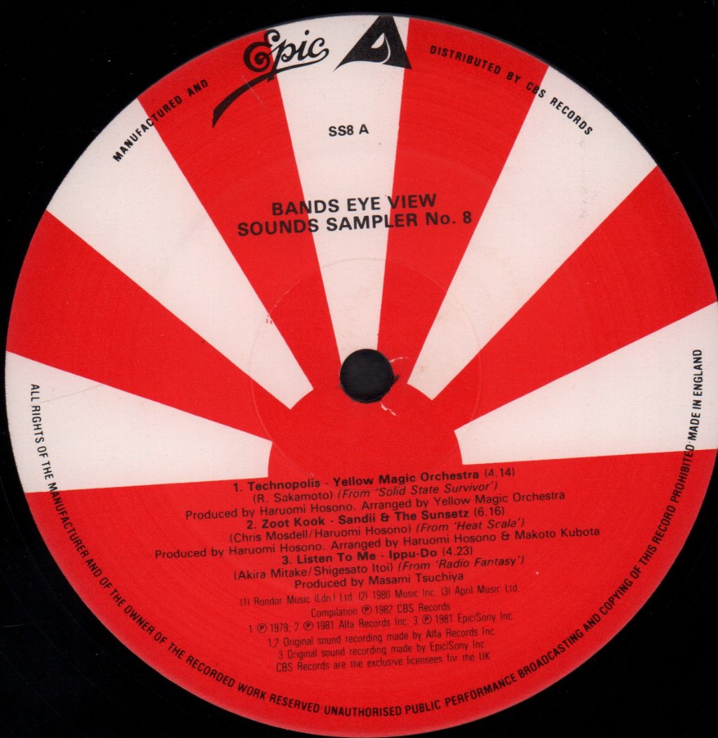 Bands Eye View - Sounds Sampler No 8 - Lp
