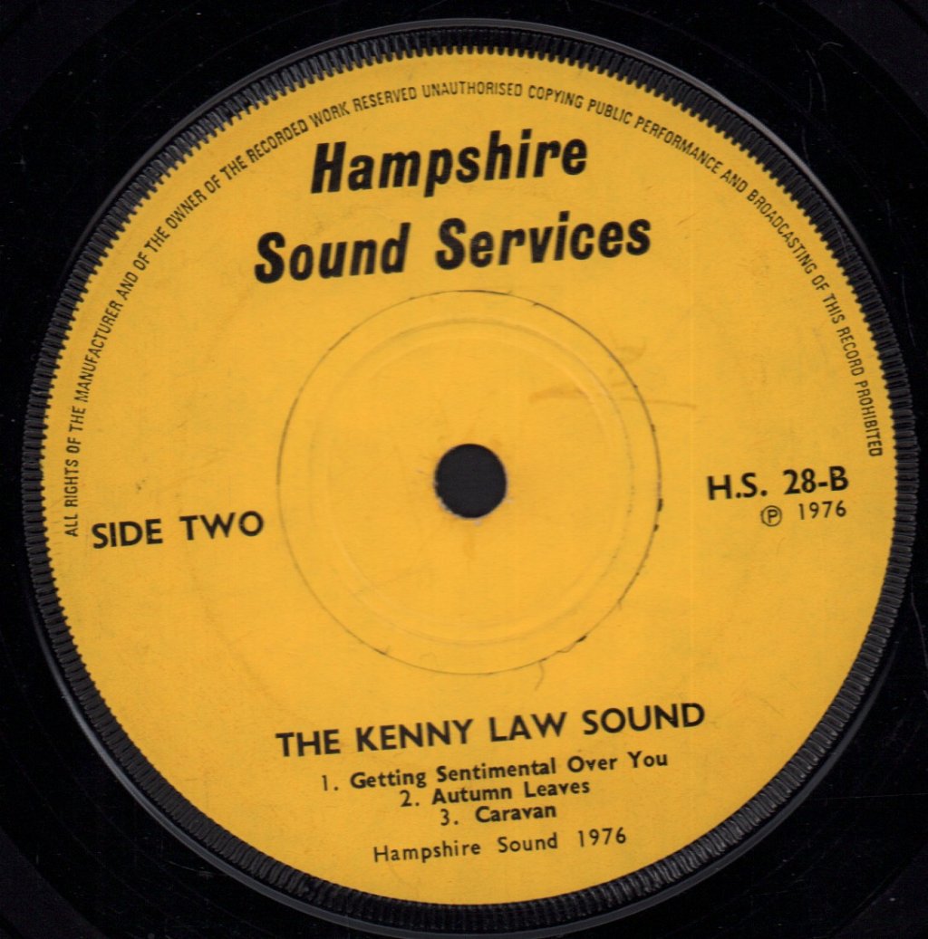 Kenny Law Sound - Kenny Law Sound - 7 Inch