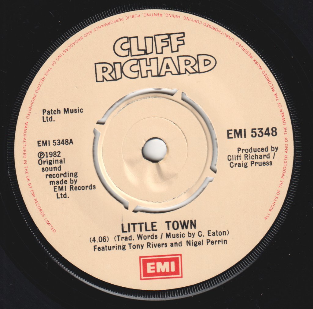Cliff Richard - Little Town - 7 Inch