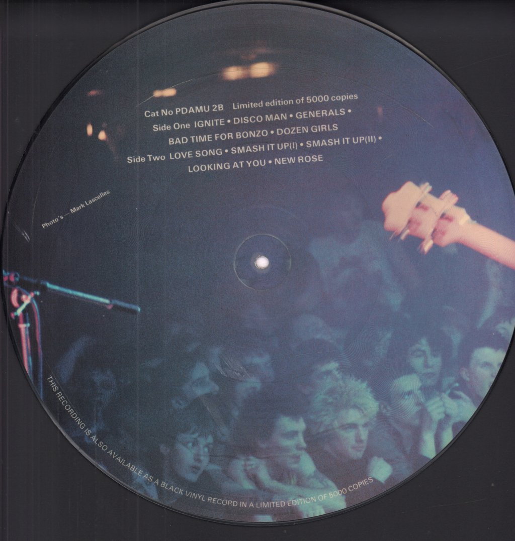 Damned (Punk) - Live In Newcastle - Lp
