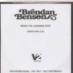Brendan Benson - What I'm Looking For - Cdr