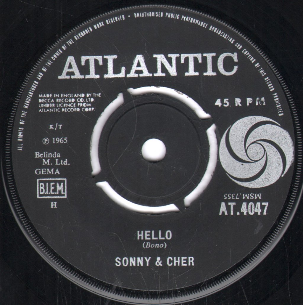Sonny And Cher - But You're Mine - 7 Inch