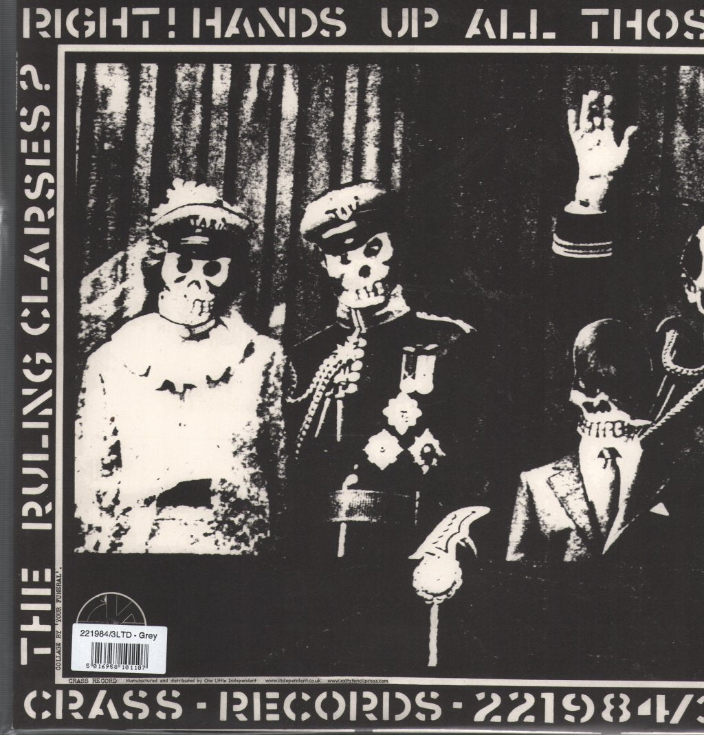 Crass - Bullshit Detector Two - Double Lp