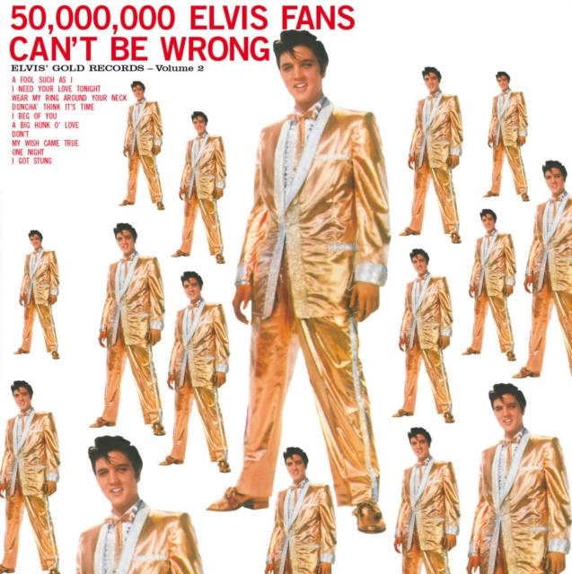 Elvis Presley - Elvis' Golden Records: 50,000,000 Elvis Fans Can't Be Wrong - Lp