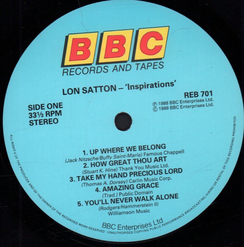 Lon Satton - Inspirations - Lp