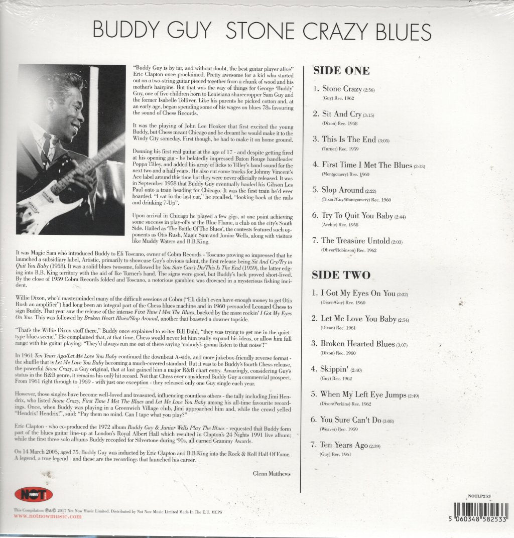 Buddy Guy - Stone Crazy Blues - Lp