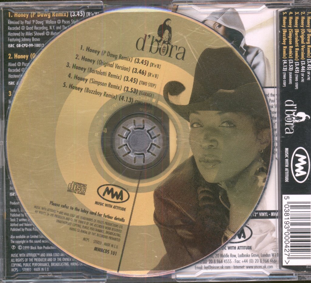 D'bora - Honey - Cd