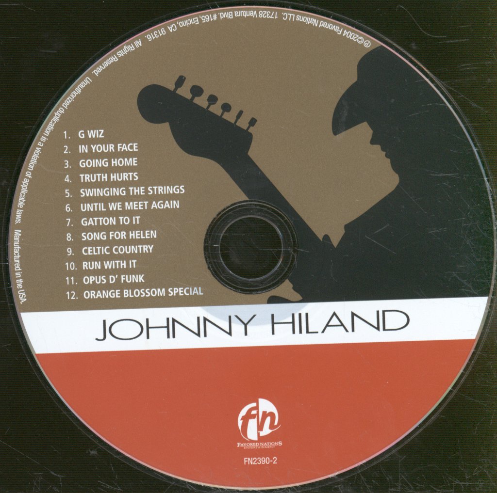 Johnny Hiland - Johnny Hiland - Cd