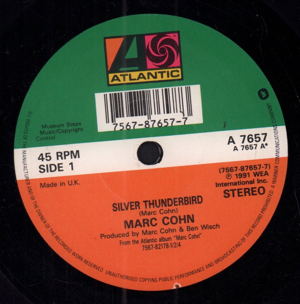 Marc Cohn - Silver Thunderbird - 7 Inch