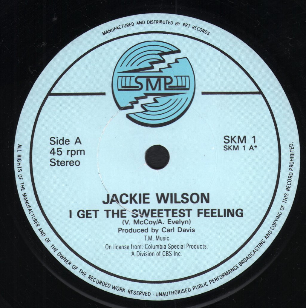 Jackie Wilson - I Get The Sweetest Feeling - 7 Inch