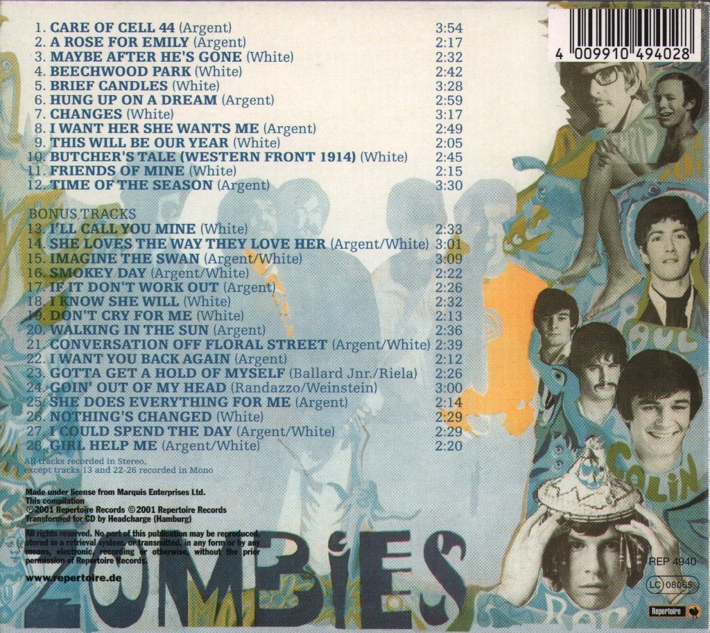 Zombies - Odessey And Oracle - Cd