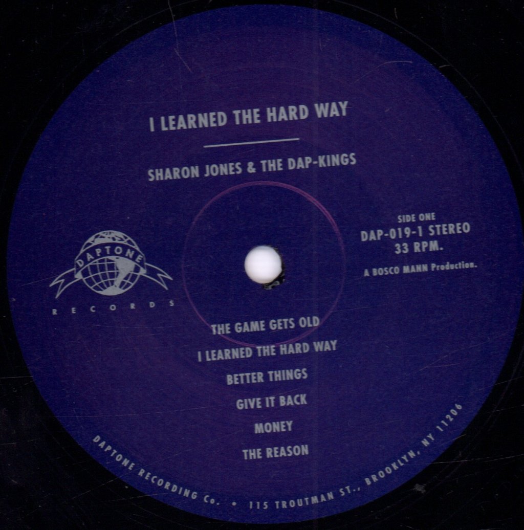 Sharon Jones And The Dap Kings - I Learned the Hard Way - Lp