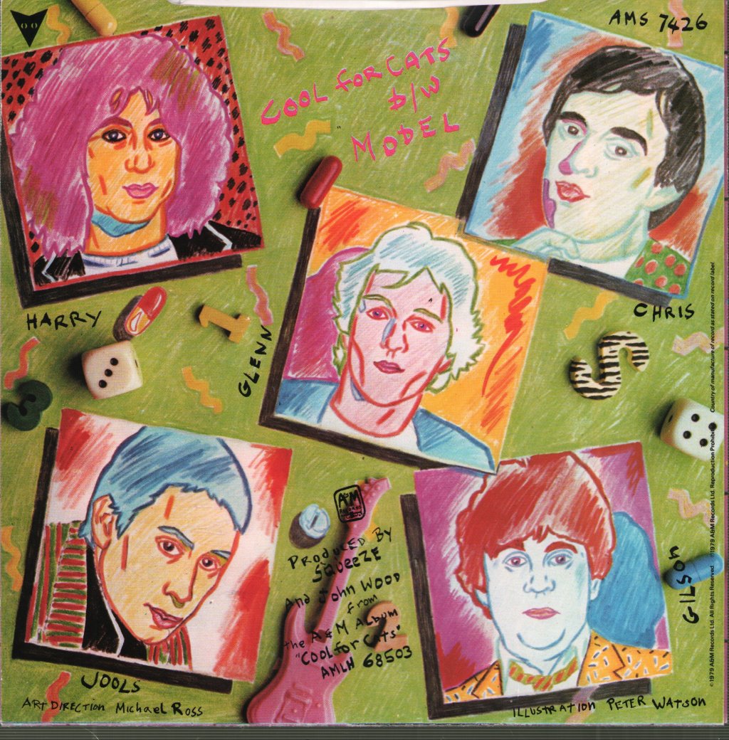 Squeeze - Cool For Cats - 7 Inch