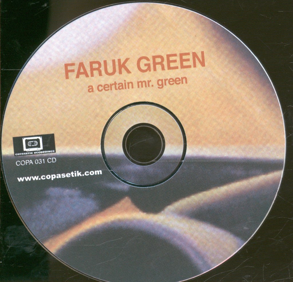 Faruk Green - A Certain Mr. Green - Cd