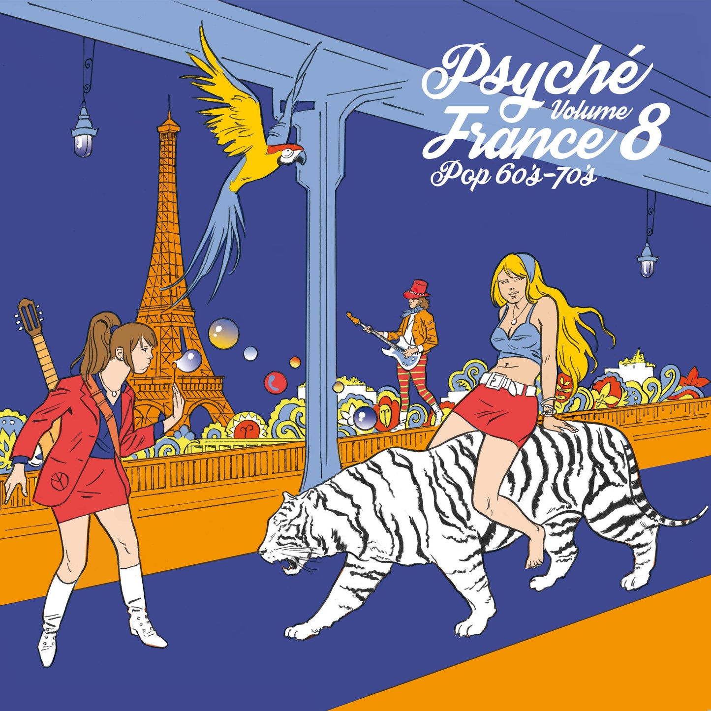 Various Artists - Psyche France Volume 8 - Pop 60s-70s - Lp