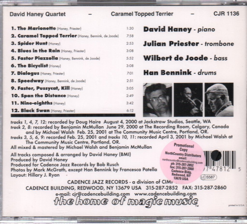 David Haney - Stix And Stones - Cdr
