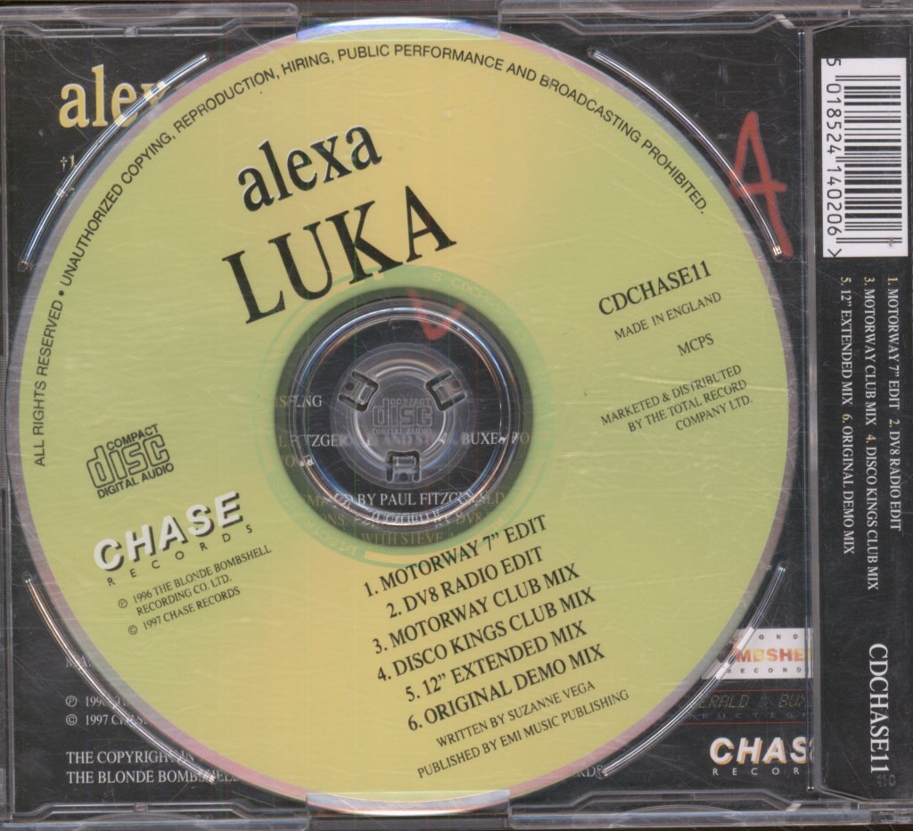 Alexa - Luka - Cd