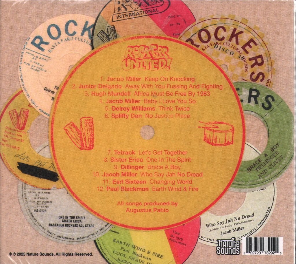 Various Artists - Rockers United! Produced by Augustus Pablo - Cd