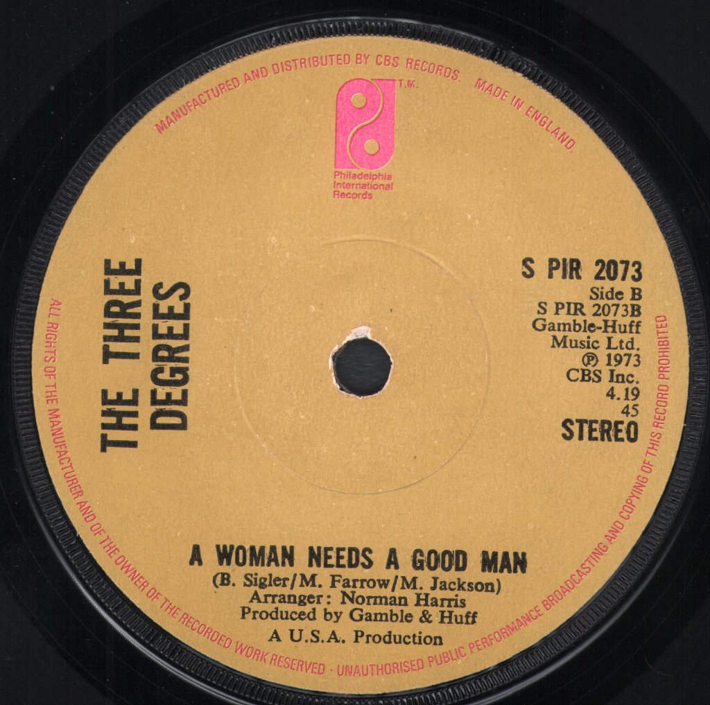 Three Degrees - Year Of Decision - 7 Inch