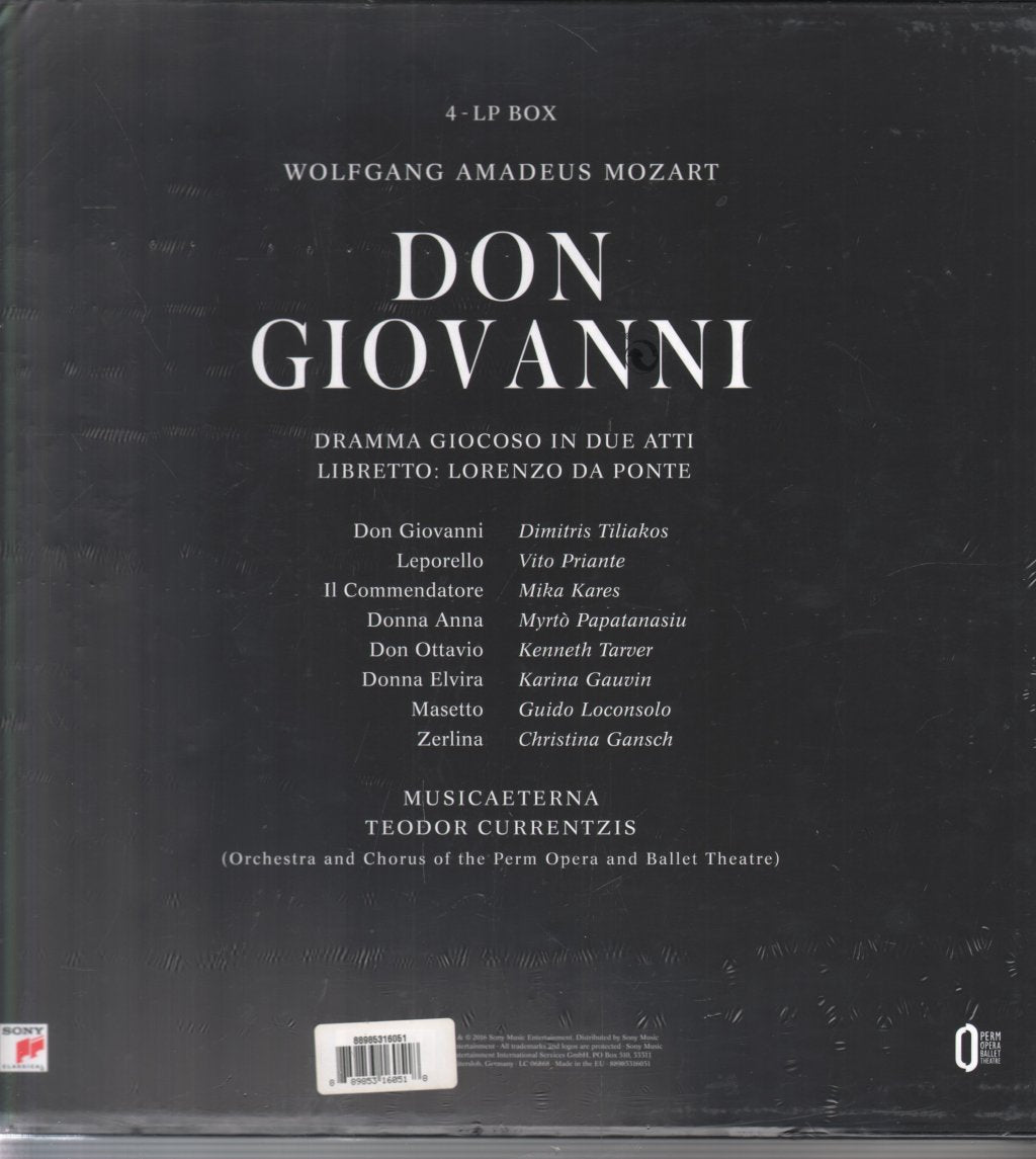 Mozart / Teodor Currentzis, MusicAeterna - Don Giovanni - Lp Set