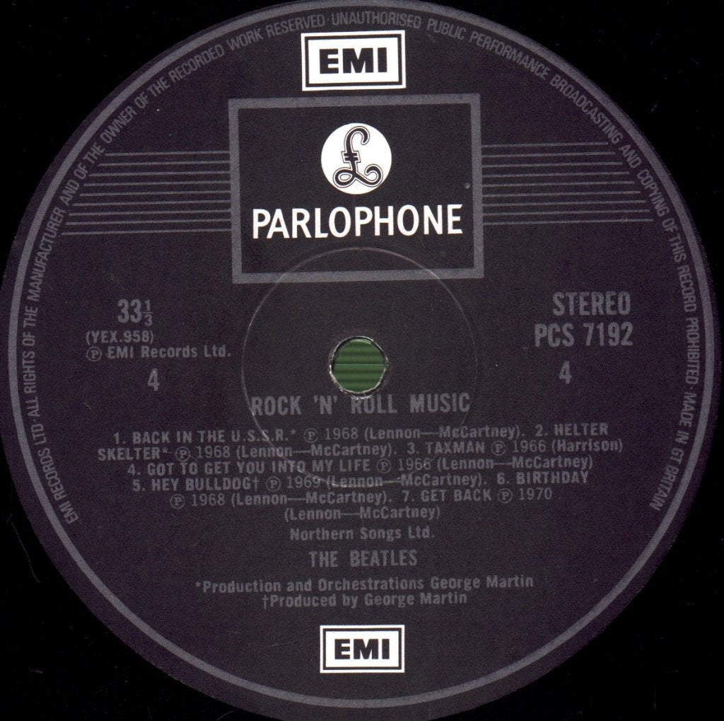 Beatles - Rock N Roll Music - Double Lp