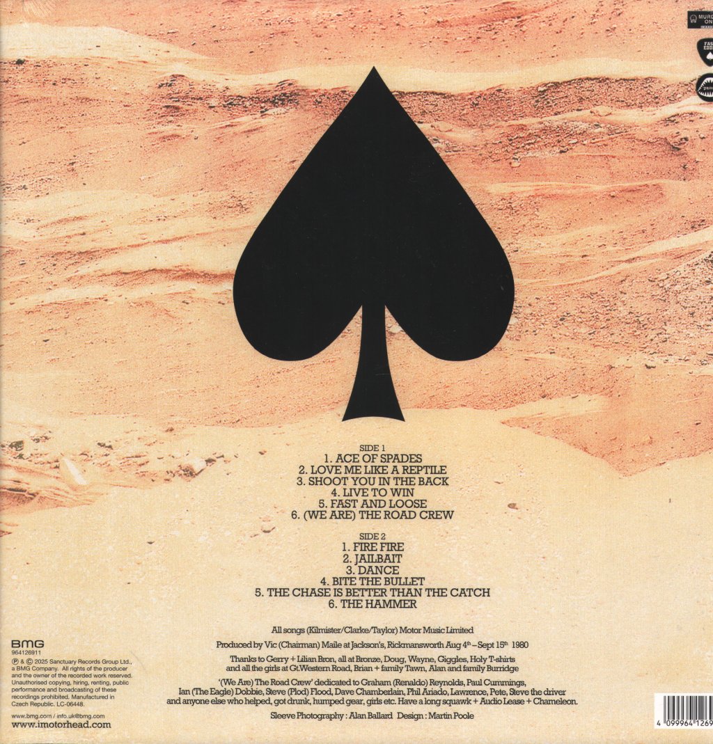 Motorhead - Ace of Spades - Lp