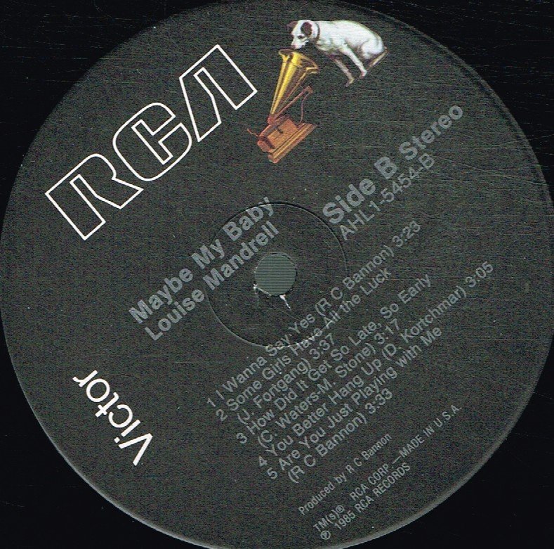 Louise Mandrell - Maybe My Baby - Lp