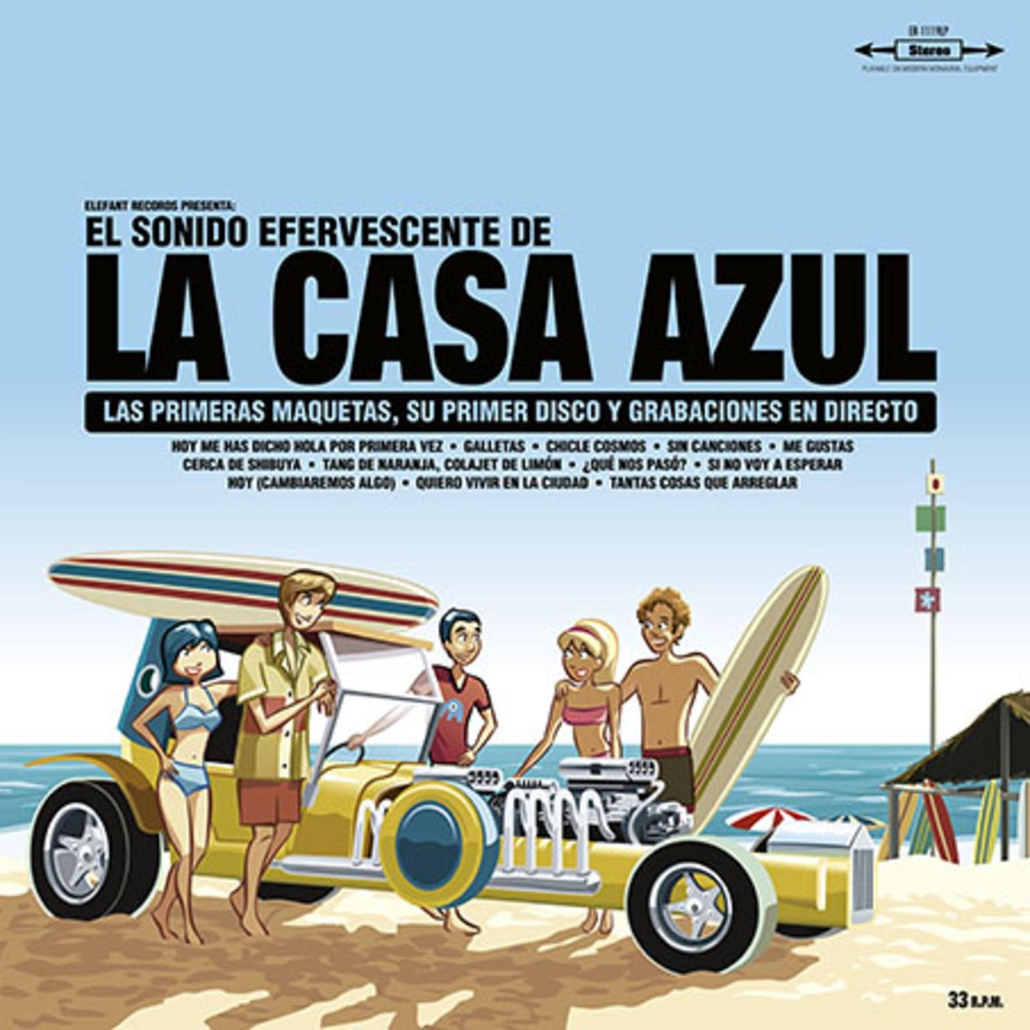 La Casa Azul - El Sonido Efervescente de La C - Lp