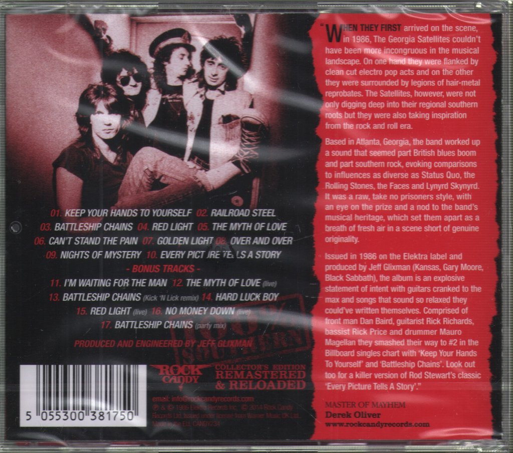 Georgia Satellites - Georgia Satellites - Cd