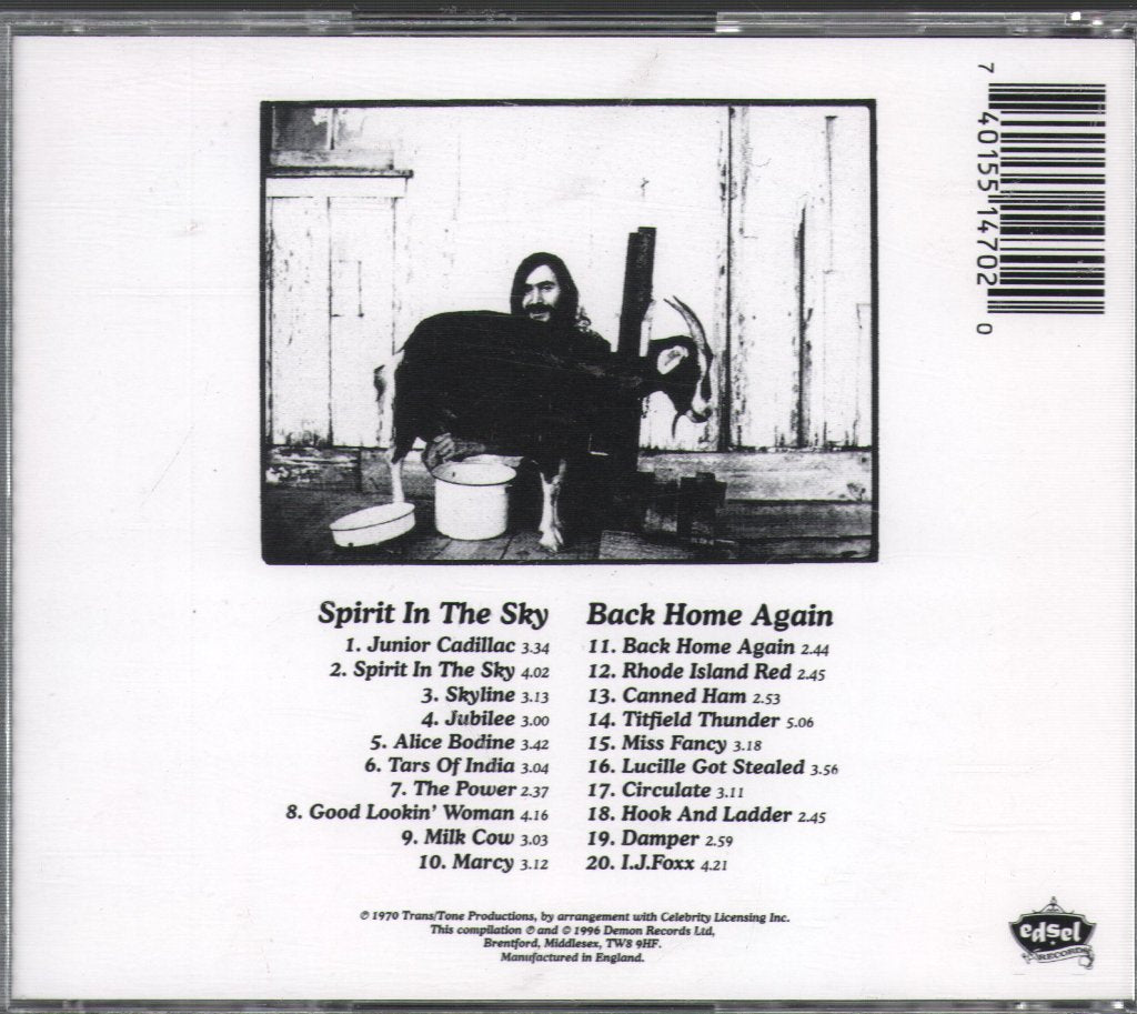 Norman Greenbaum - Spirit In The Sky + Back Home Again - Cd