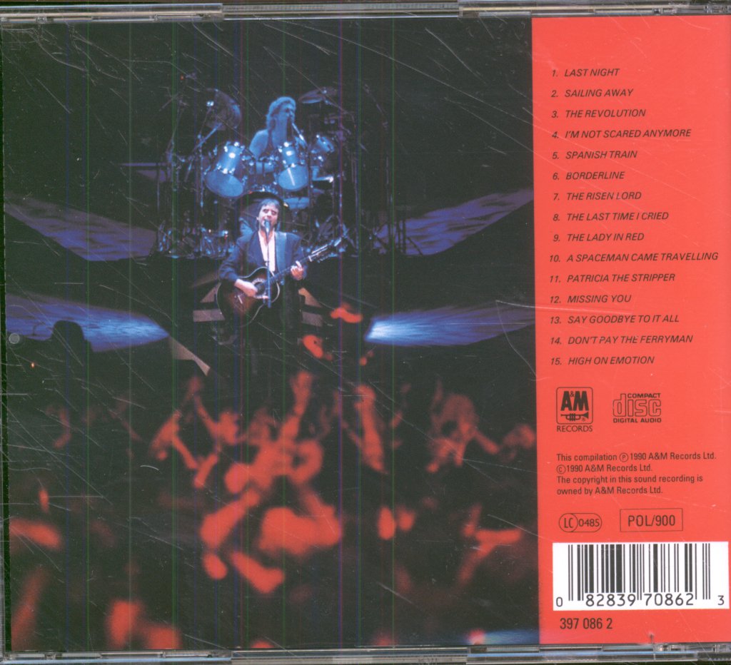 Chris De Burgh - High On Emotion - Live From Dublin! - Cd