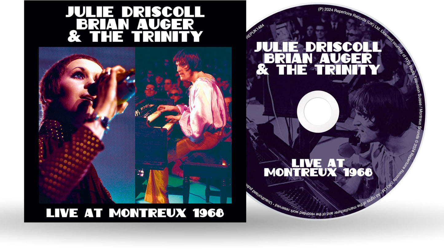 Julie Driscoll And Brian Auger And The Trinity - Live At Montreux 1968 - Cd