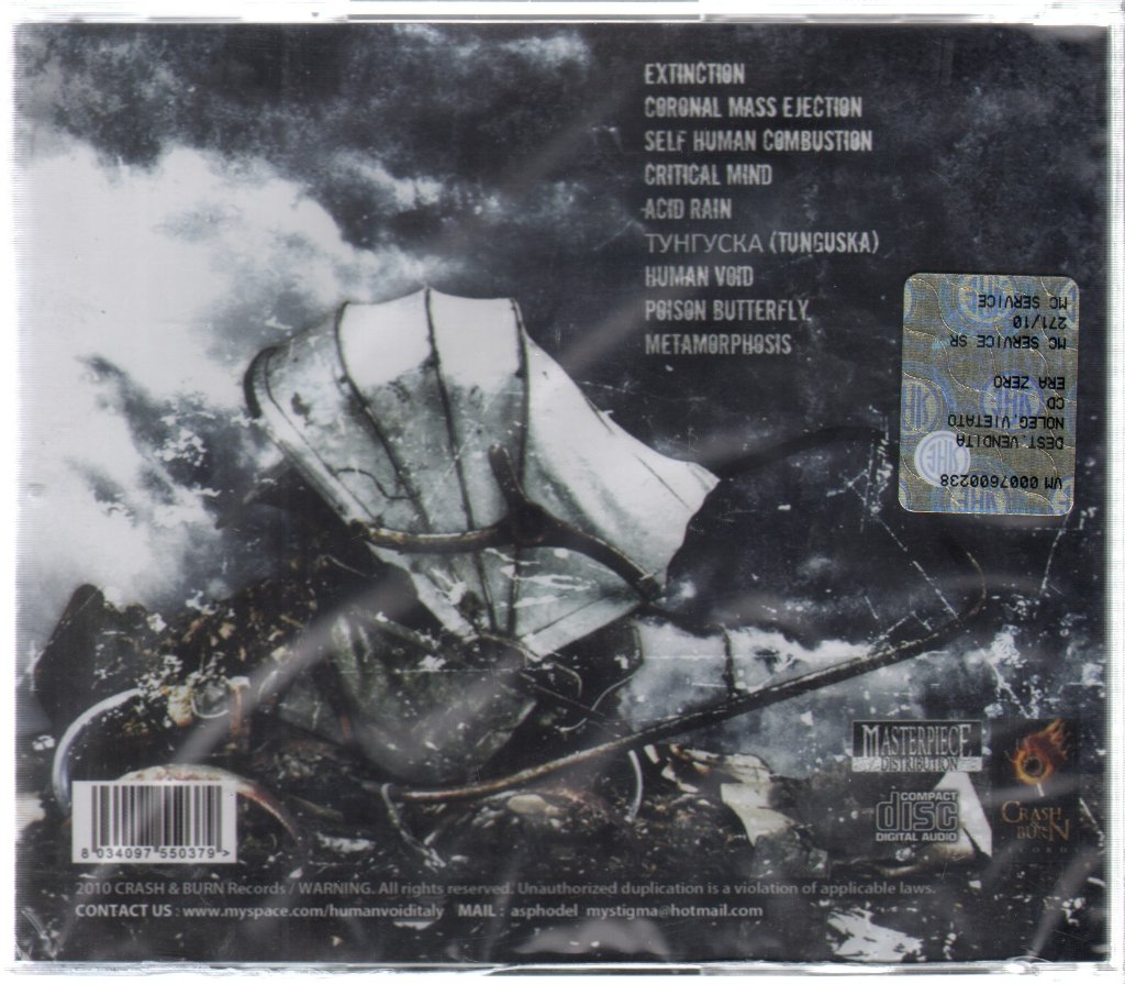 Human Void - Era Zero - Cd