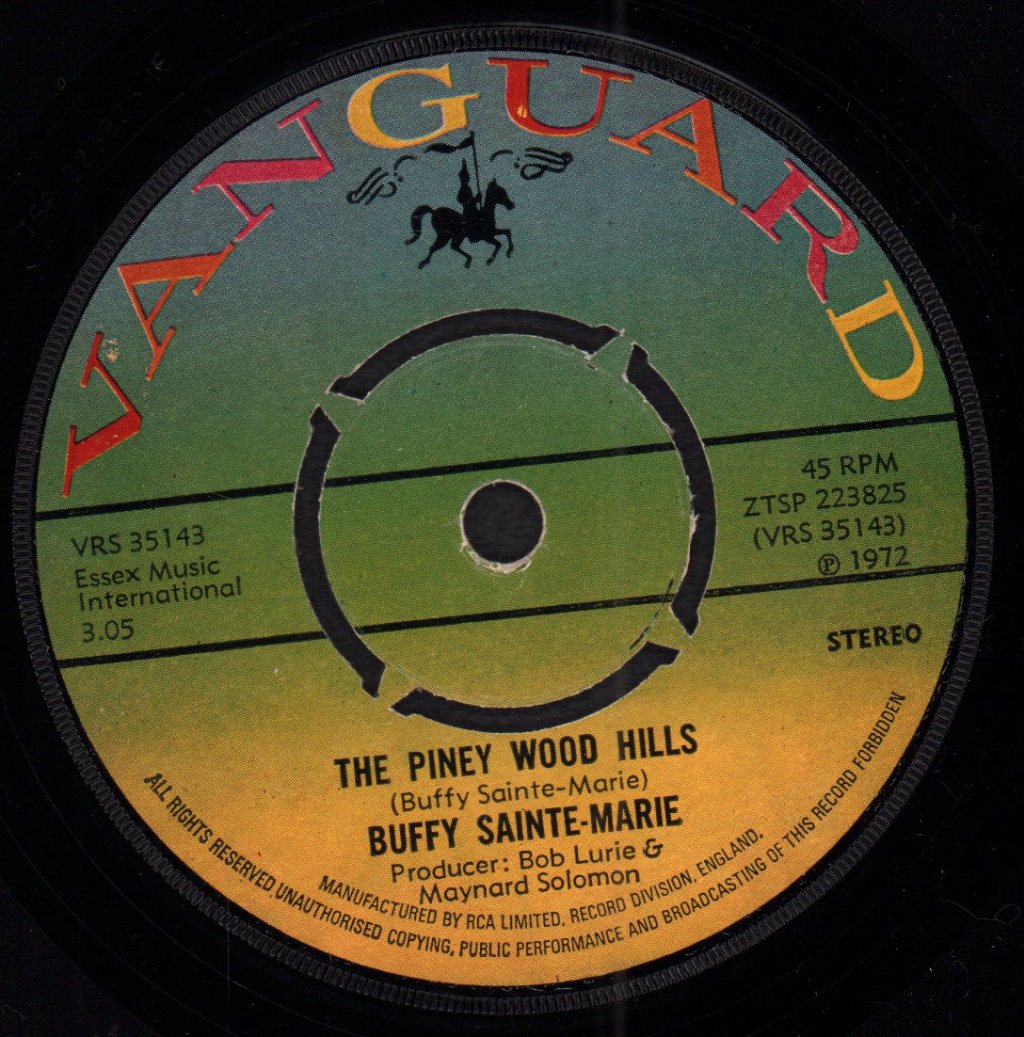 Buffy Sainte Marie - I'm Gonna Be A Country Girl Again - 7 Inch