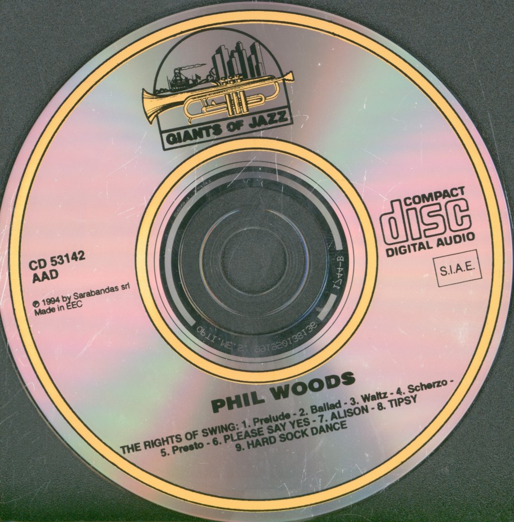 Phil Woods - Rights Of Swing - Cd