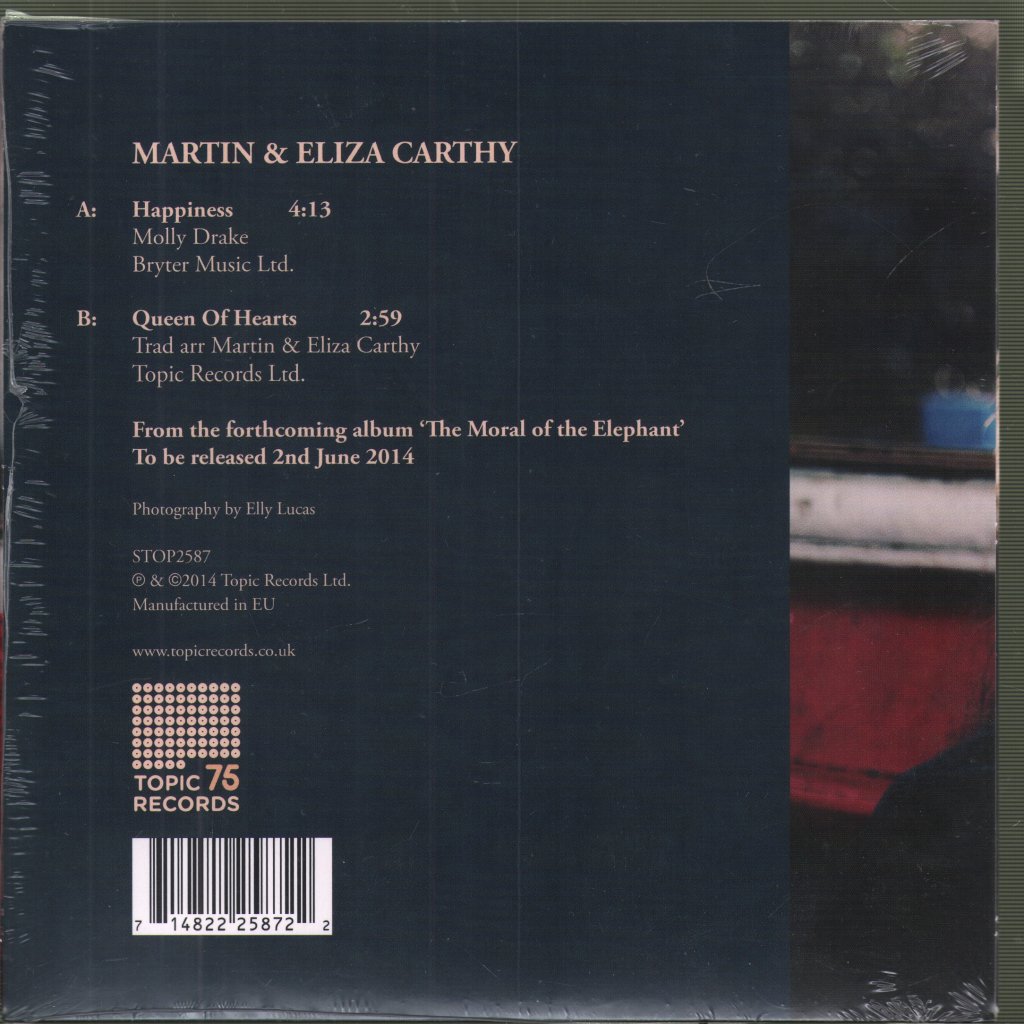 Martin And Eliza Carthy - Happiness - 7 Inch