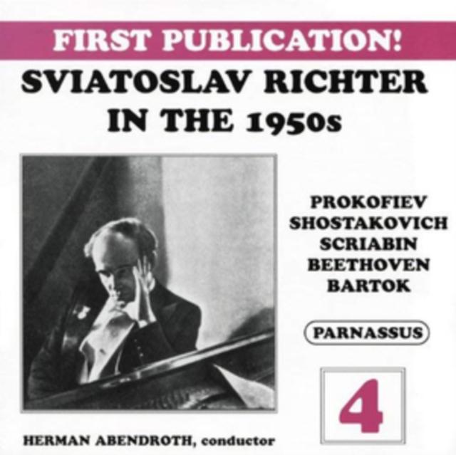 Sviatoslav Richter - Sviatoslav Richter In the 50s, Vol. 4 - Double Cd