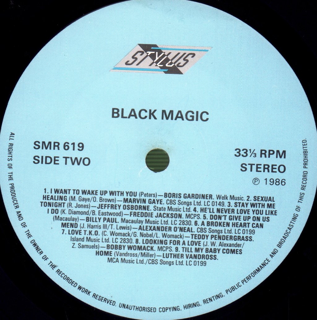 Various Artists - Black Magic - Lp