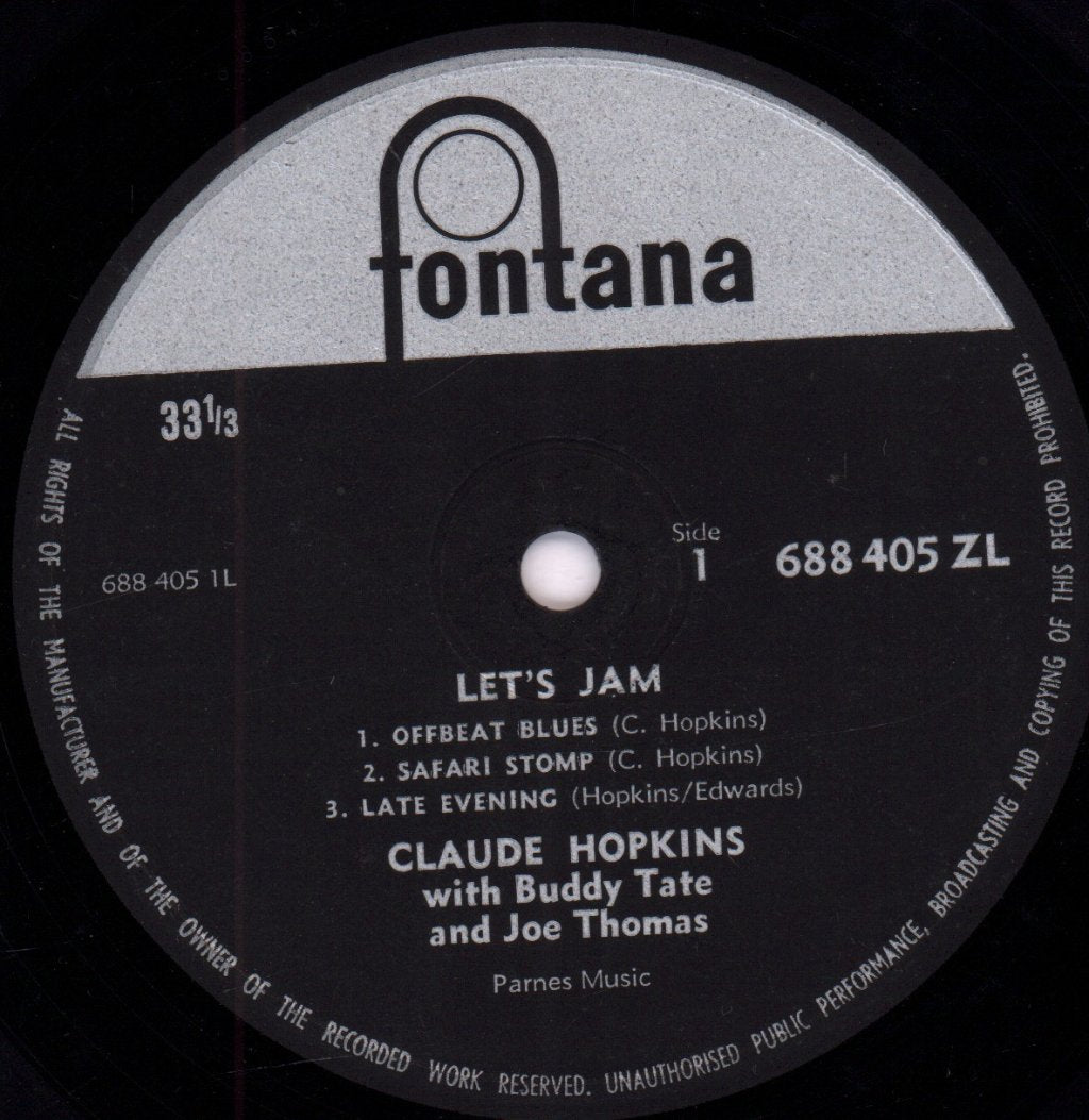 Claude Hopkins - Let's Jam - Lp