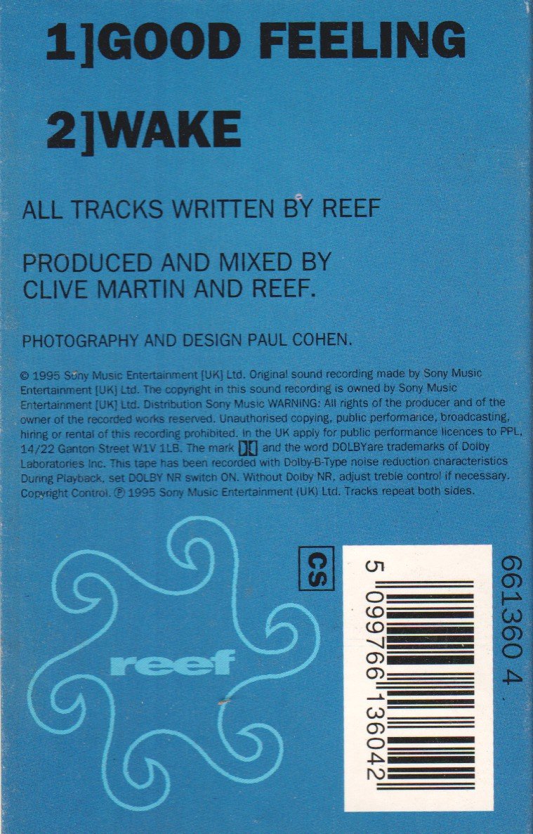 Reef - Good Feeling - Cassette