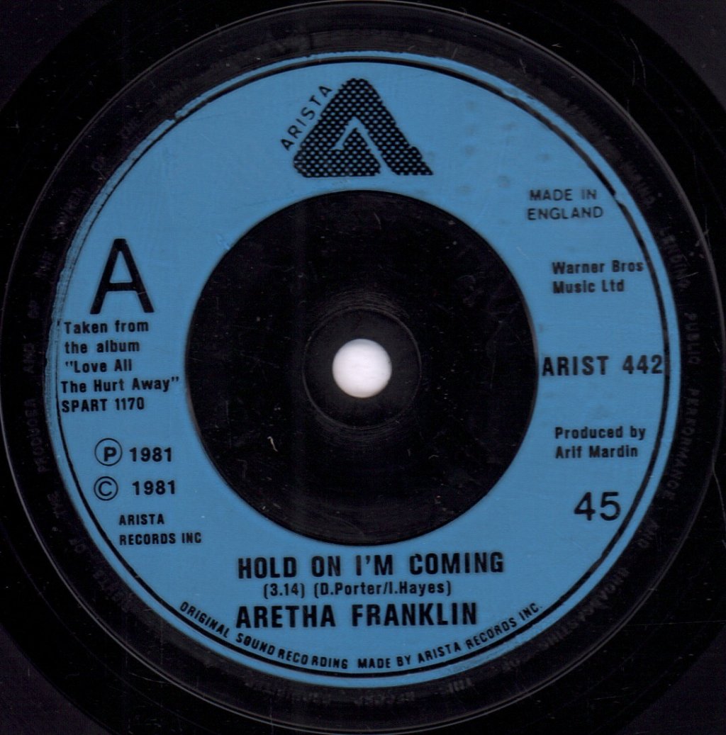 Aretha Franklin - Hold On I'm Coming - 7 Inch