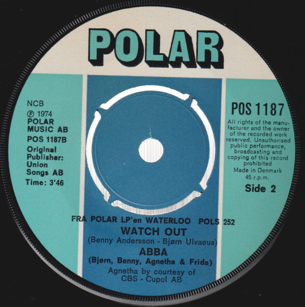 ABBA - Waterloo - 7 Inch