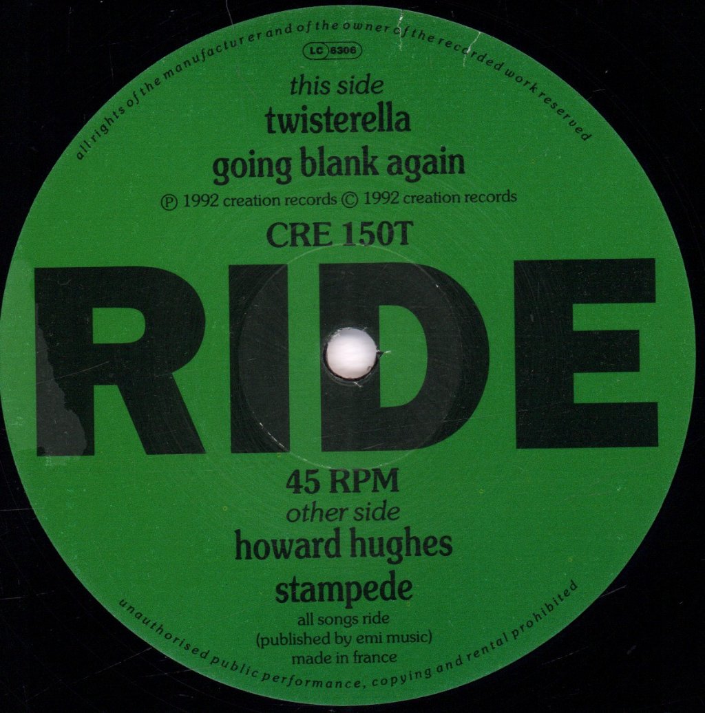 Ride - Twisterella - 12 Inch