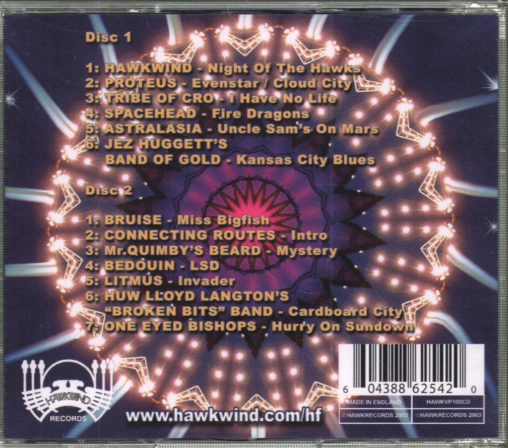 Various Artists - Hawkfest 2002 - Double Cd