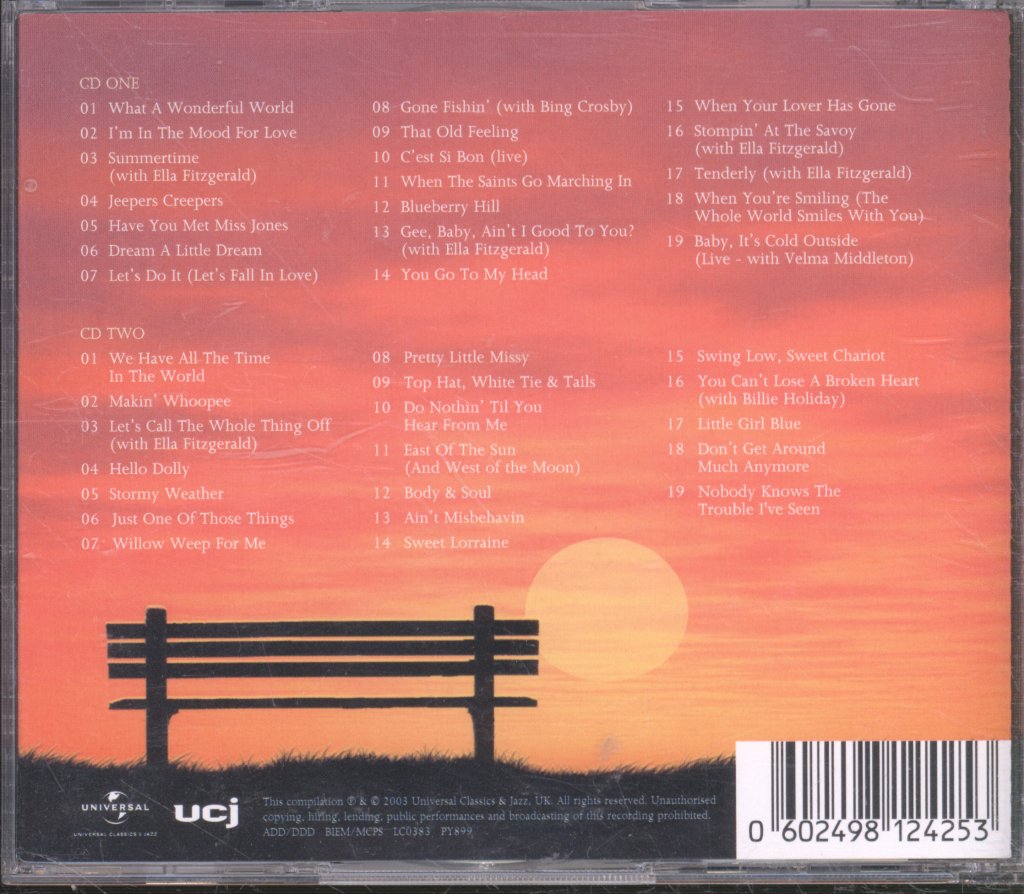 Louis Armstrong - At His Very Best - Double Cd