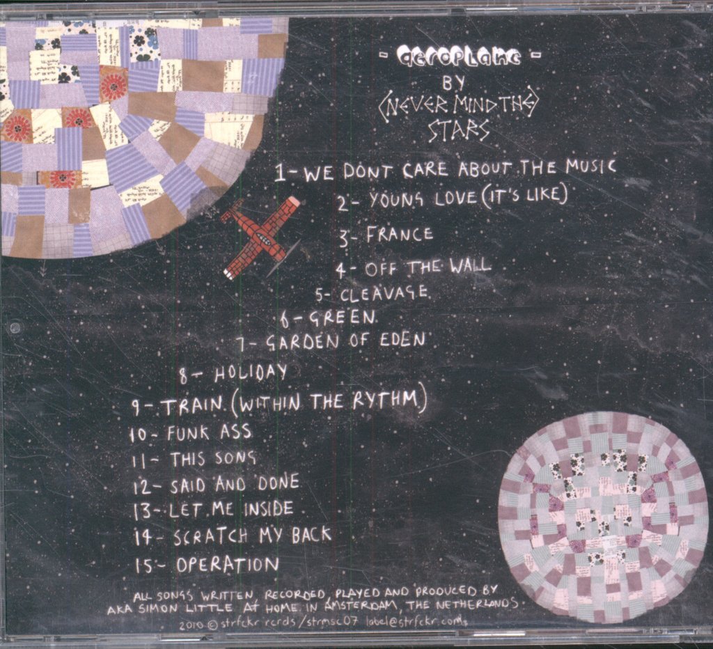 Never Mind The Stars - Aeroplane - Cd
