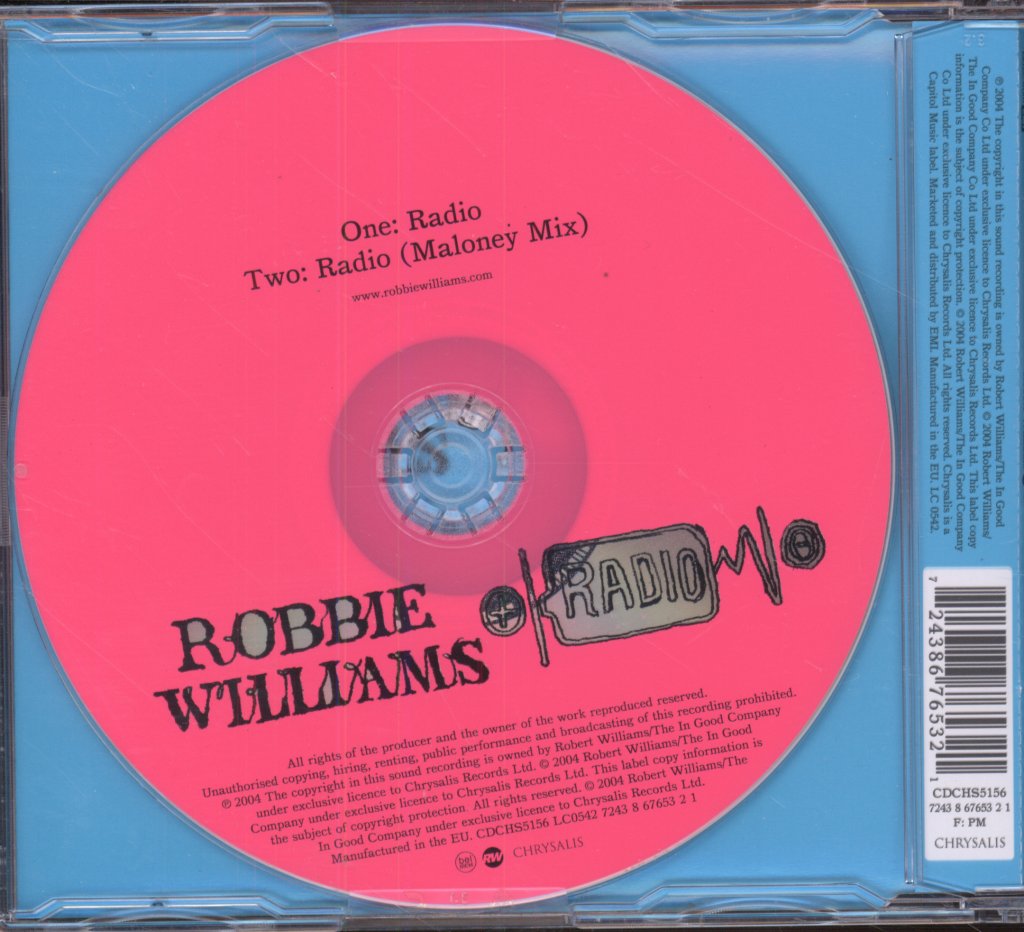 Robbie Williams - Radio - Cd