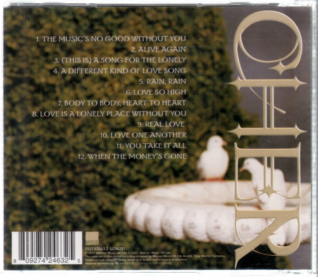 Cher - Living Proof - Cd