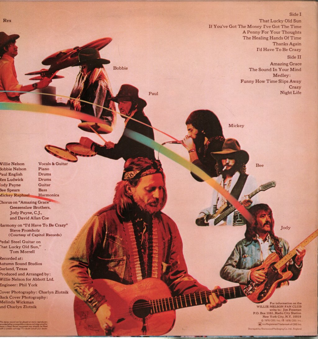 Willie Nelson - Sound In Your Mind - Lp
