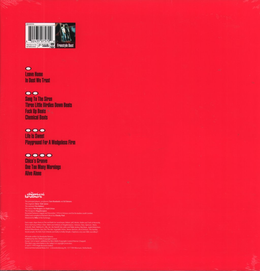 Chemical Brothers - Exit Planet Dust (National Album Day 2024) - Double Lp